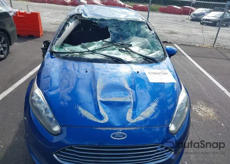 2019 Ford Fiesta Se из США, поврежденный, VIN 3FADP4EJ4KM102445